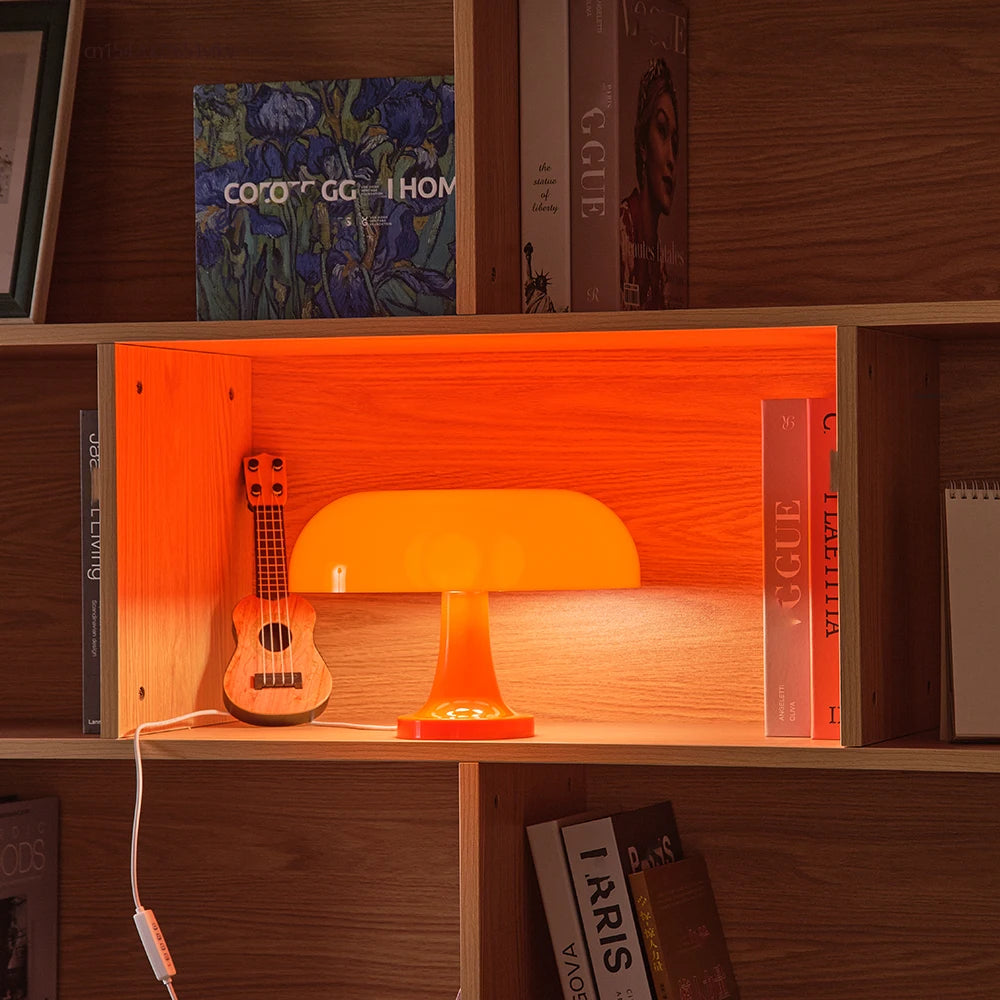 Scandinavian Classic Mushroom Table Lamp | Modern Bauhaus Art Design