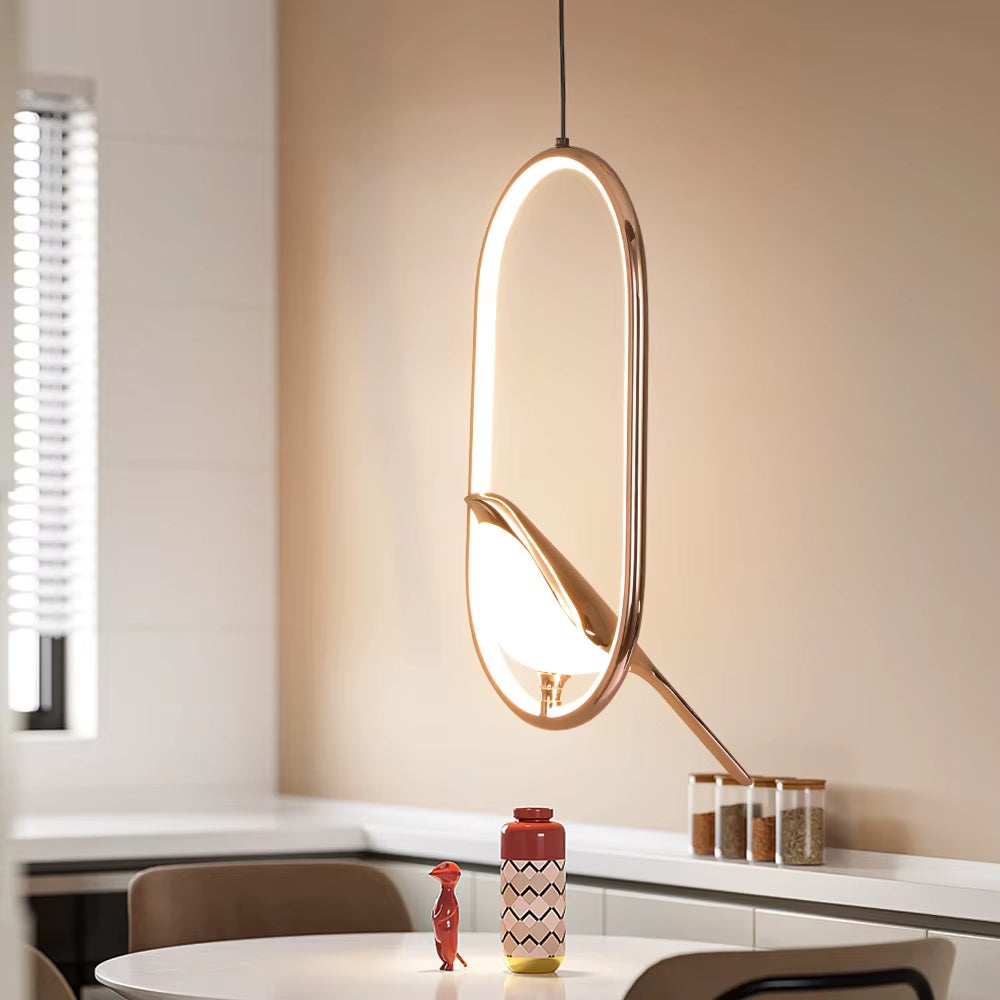 Creative Bird Led Pendant Lights Nordic Interior Lamps Corridor Dining Room Stair Aisle Lamp Home Decor Hanging Lamp Fixtures